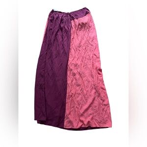 Nine West Halter Maxi Dress Womens Size L  Flowy Summer Beach Casual